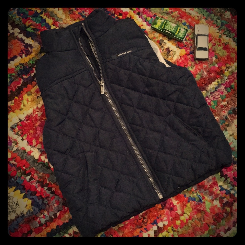 Calvin Klein Jeans quilted outdoor vest